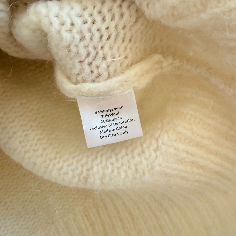 Clare V Fair Isle Sweater NWT original $365 - Picture 6 of 7